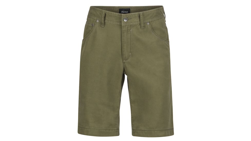 Marmot Matheson Shorts - Men's-Golden Moss-11 in-28 Waist