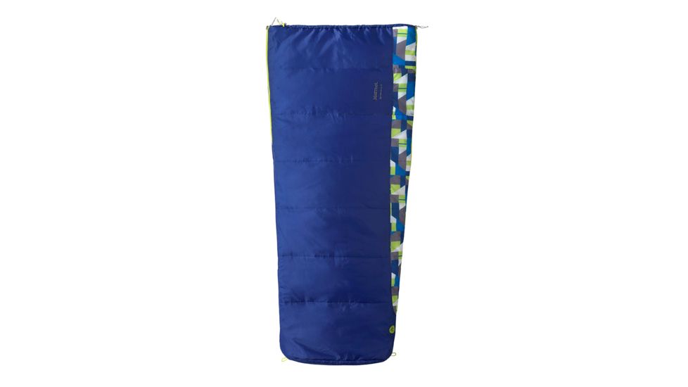 Marmot Mavericks 40Semi Rec Sleeping Bag - Kids-Dark Azure-Regular