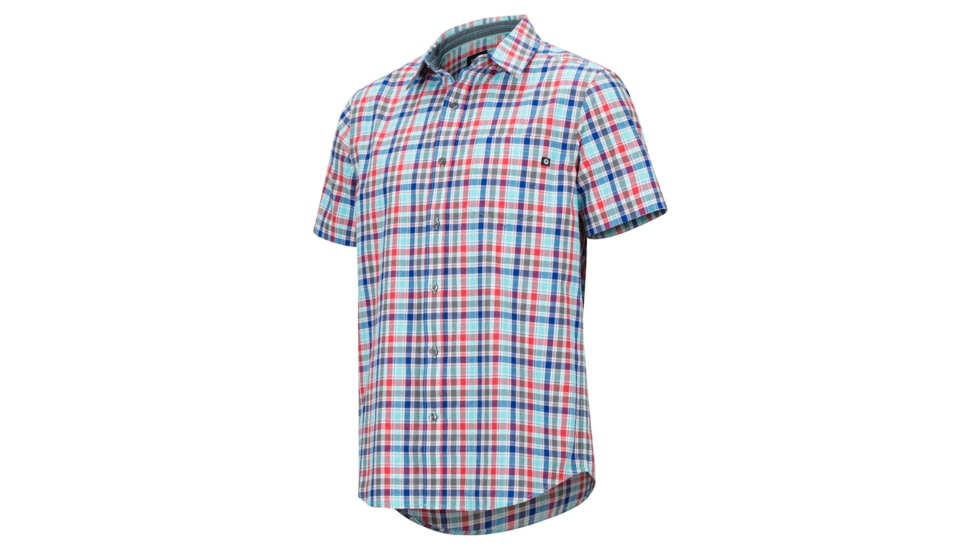 Marmot Meeker Short Sleeve Shirt - Mens, Skyrise, Medium, 44110-3848-M