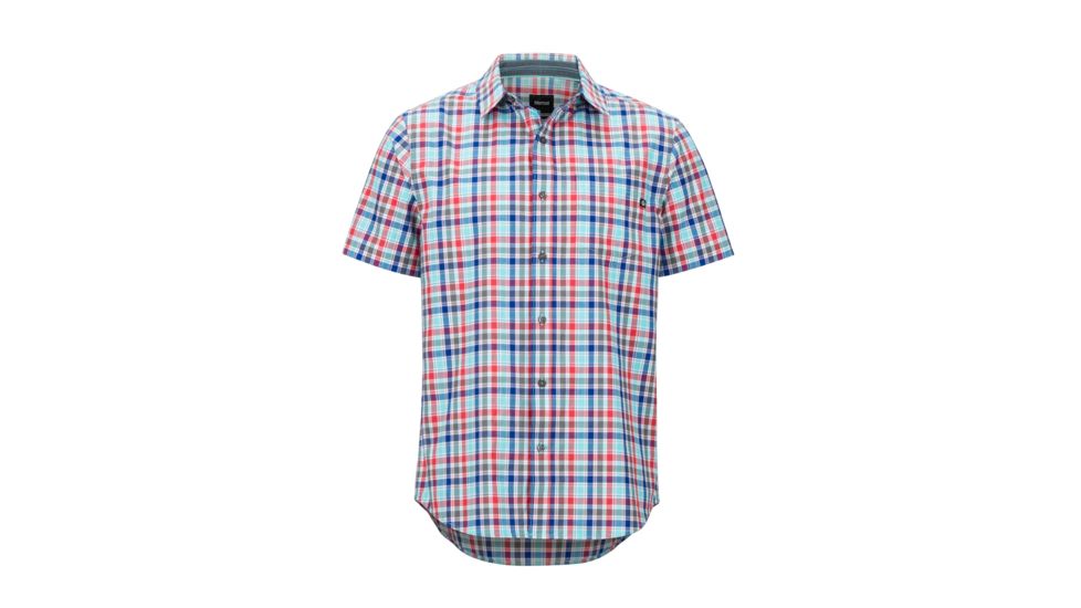 Marmot Meeker Short Sleeve Shirt - Mens, Skyrise, Medium, 44110-3848-M
