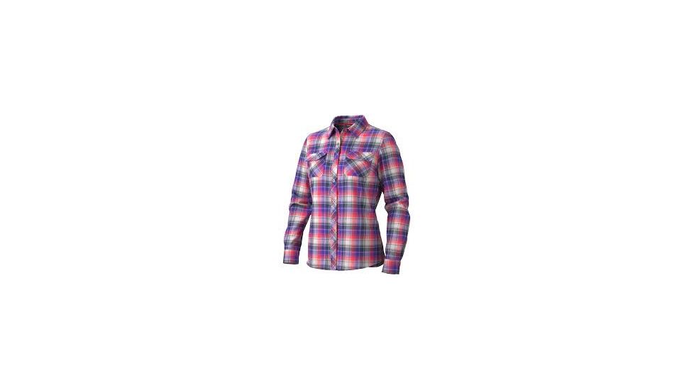 Marmot Megan Flannel - Wm's M Electric Blue 2692