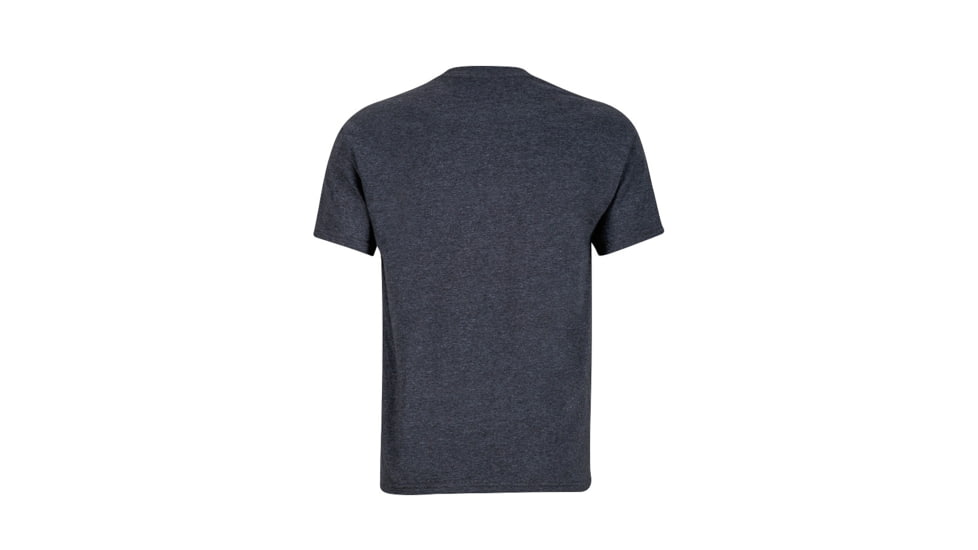 Marmot Mens Alpine Zone Tee Short Sleeve, Charcoal Heather, XXL, 43170-1204-C-XXL
