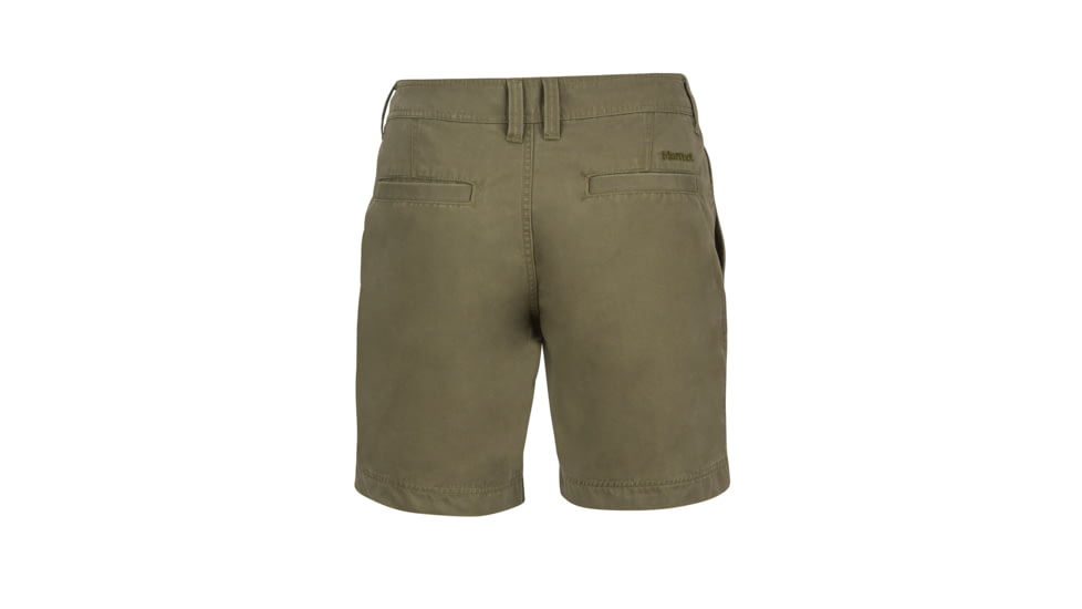 Marmot Mens Annadel Short 7in, Golden Moss, 28, 54100-3944-Golden Moss-28