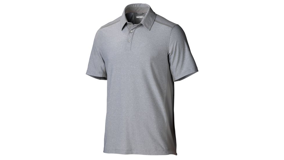 Marmot Mens Belmont Polo Shirt,White,Large MAR0936-WTE-LG