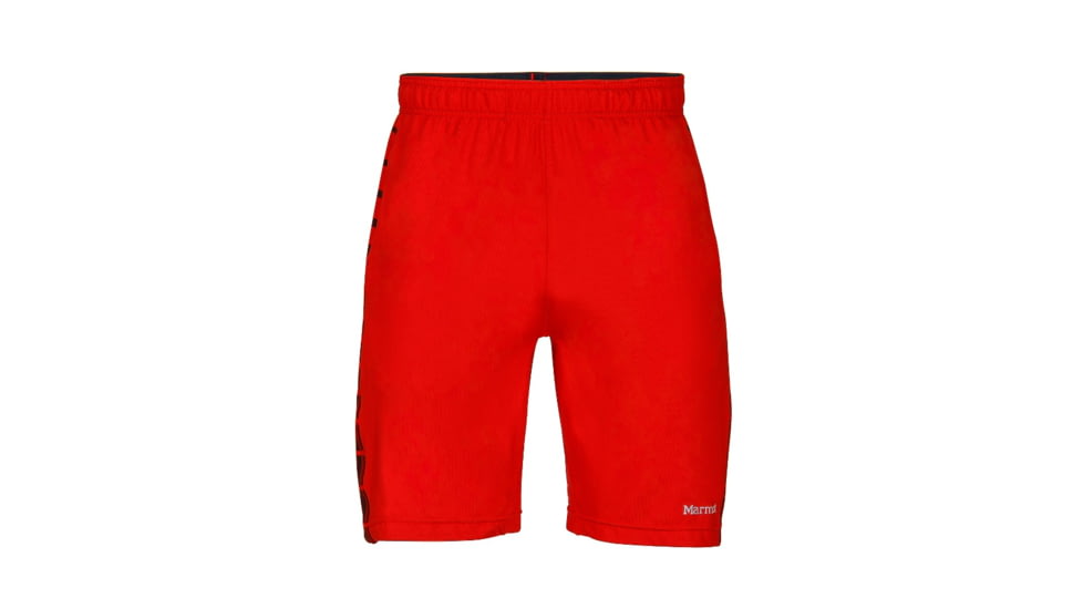 Marmot Mens Crux Short, Team Red, L, 53650-6278-Team Red-L