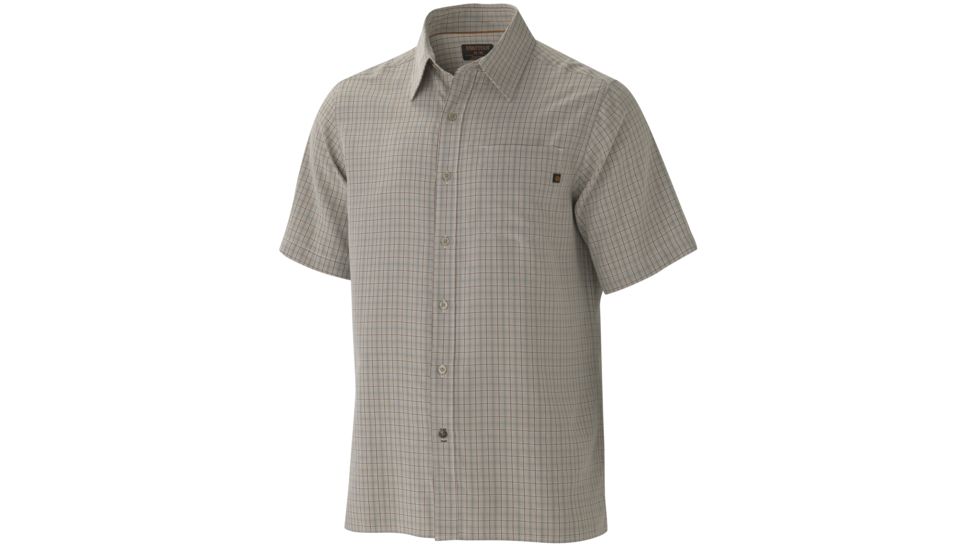 Eldridge Short Sleeve Shirt - Mens-Moonstruck-Large