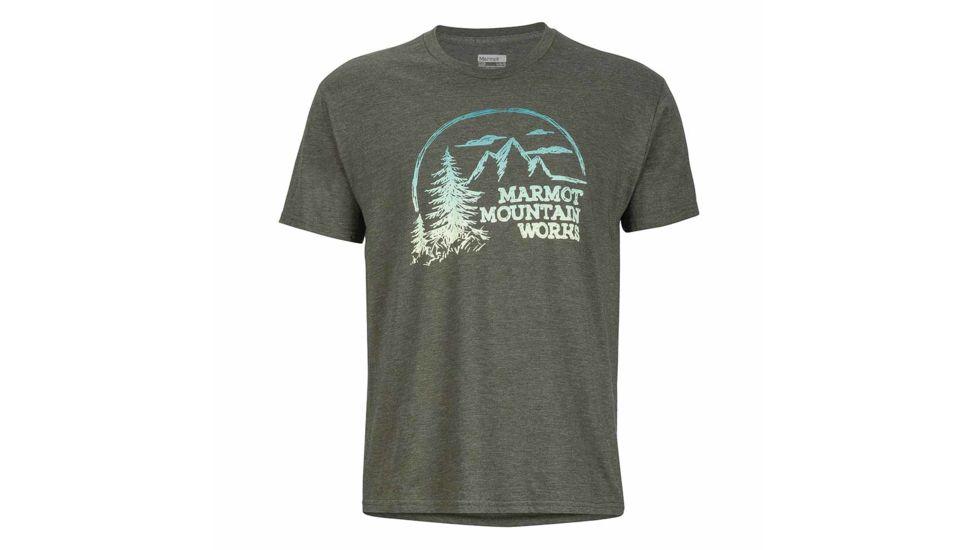 Marmot Men's Halation Tee LS Steel L 900318-077-L