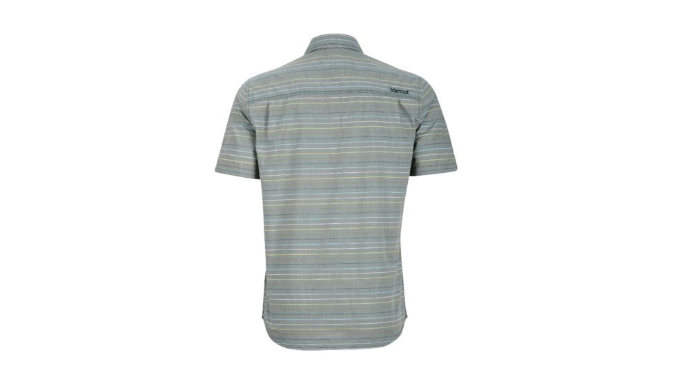 Marmot Mens Pismo Short Sleeve Shirt, Urban Army, S, 53830-4619-Urban Army-S