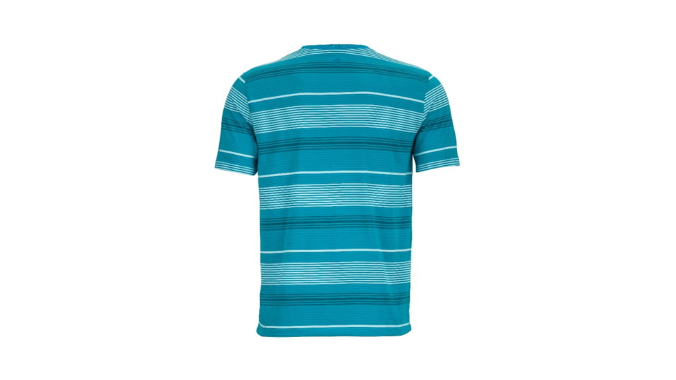 Marmot Mens Red Rock Short Sleeve, Mosaic Blue, S, 54040-2214-Mosaic Blue-S