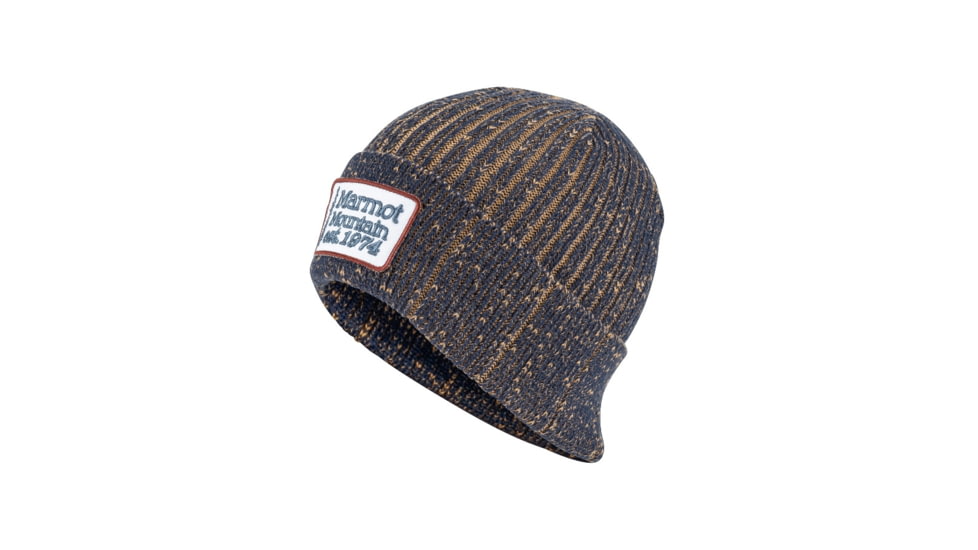 Marmot Mens Retro Trucker Beanie, Dark Indigo, ONE, 14660-2835-Dark Indigo-ONE