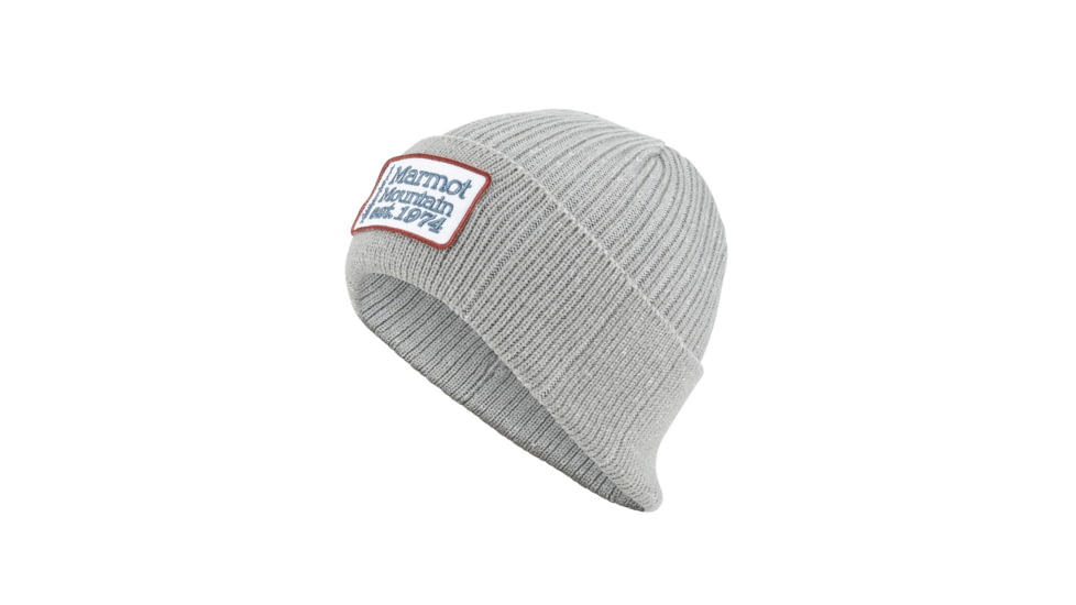 Marmot Mens Retro Trucker Beanie, Grey Storm, ONE, 14660-1620-Grey Storm-ONE