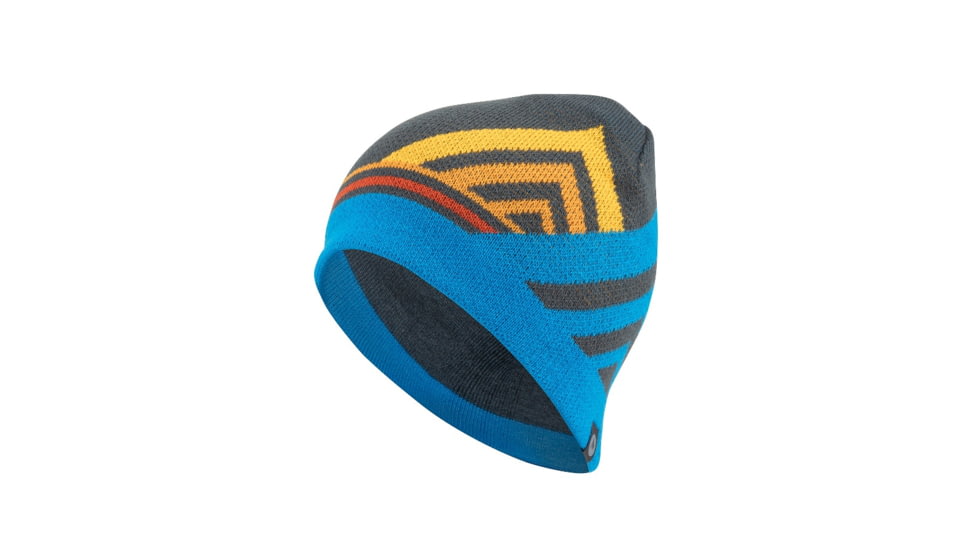 Marmot Mens Reversible Retro Beanie, Slate Grey, ONE, 17710-1440-Slate Grey-ONE