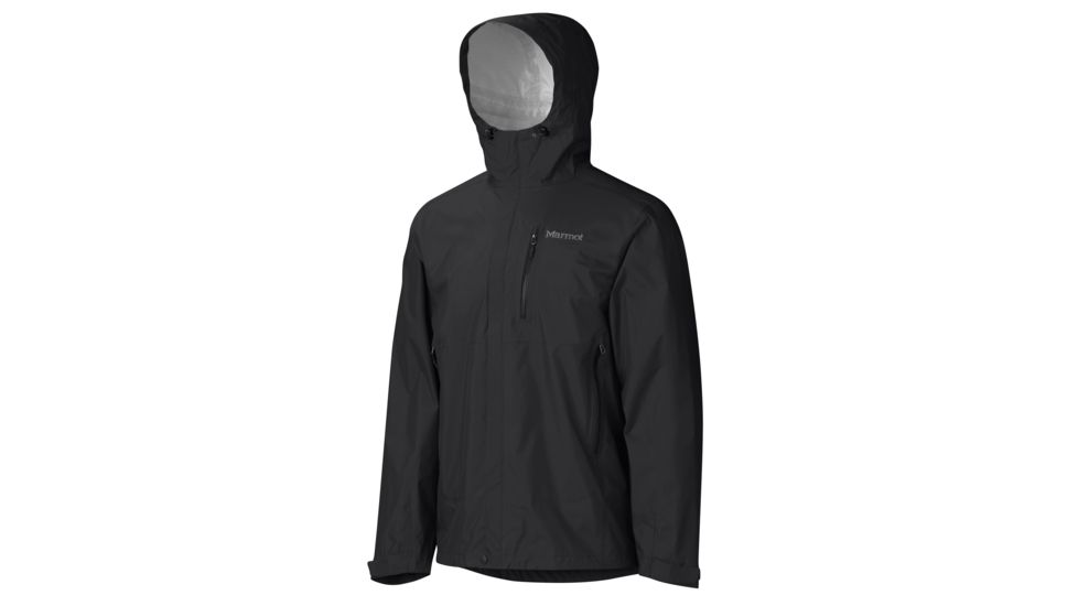 Marmot Mens Storm Watch Jacket,Black,Large MAR1111-BLK-LG