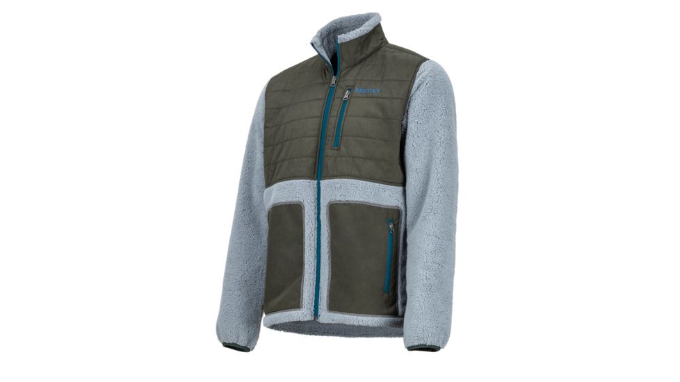Marmot Mesa Jacket - Mens, Grey Storm/Rosin Green, XL, 43950-1575-XL