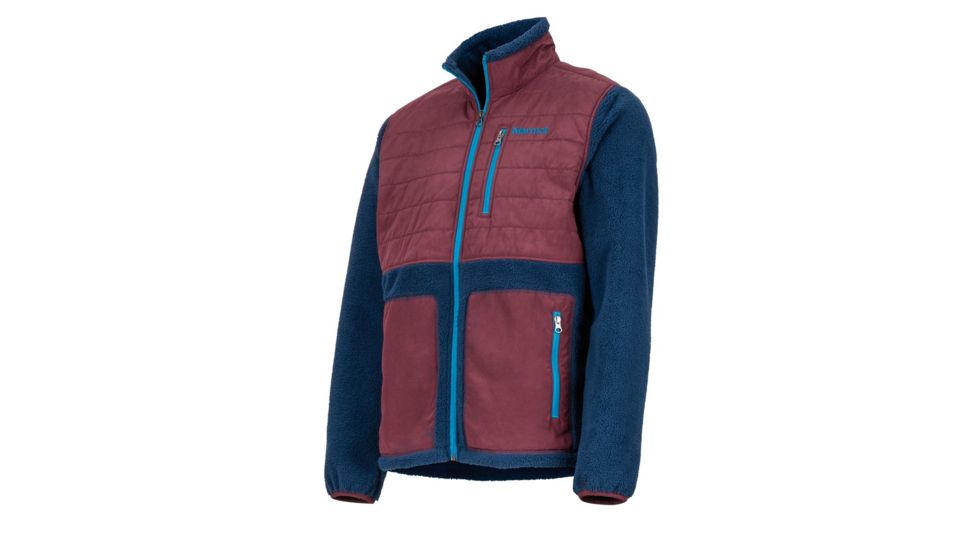 Marmot Mesa Jacket - Mens, Vintage Navy/Burgundy, L, 43950-3583-L
