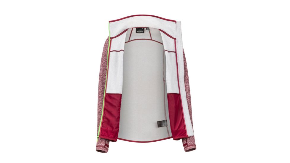 Marmot Mescalito 2.0 Fleece Jacket - Womens, Claret, Medium, 86100-Claret-M-DEMO