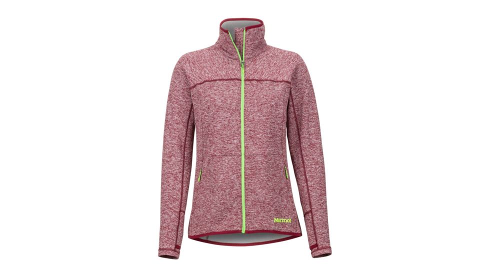 Marmot Mescalito 2.0 Fleece Jacket - Womens, Claret, Medium, 86100-Claret-M-DEMO