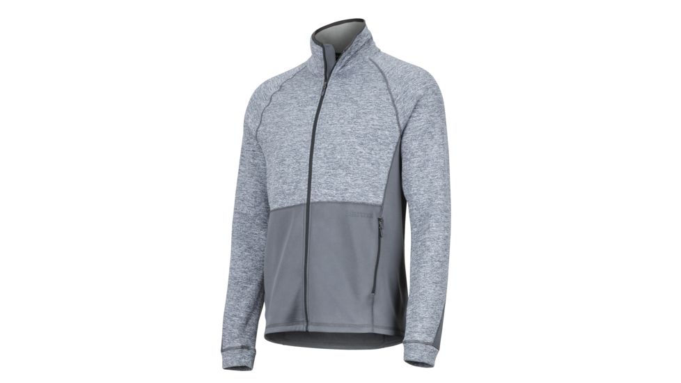 Marmot Mescalito Fleece Jacket - Mens, Steel Onyx, Large, 81880-1515-L