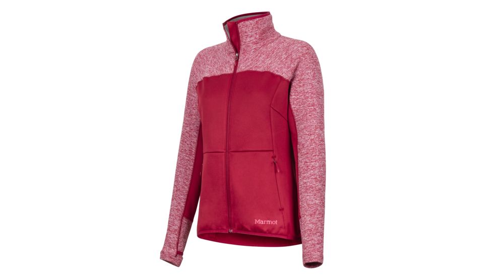 Marmot Mescalito Fleece Jacket - Womens, Sienna Red, Small, 84680-6005-S