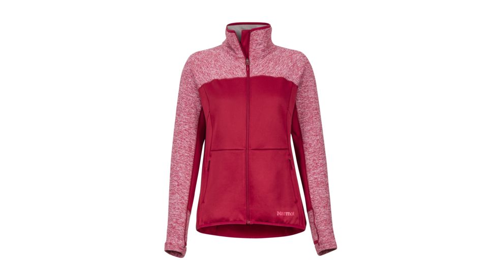Marmot Mescalito Fleece Jacket - Womens, Sienna Red, Small, 84680-6005-S