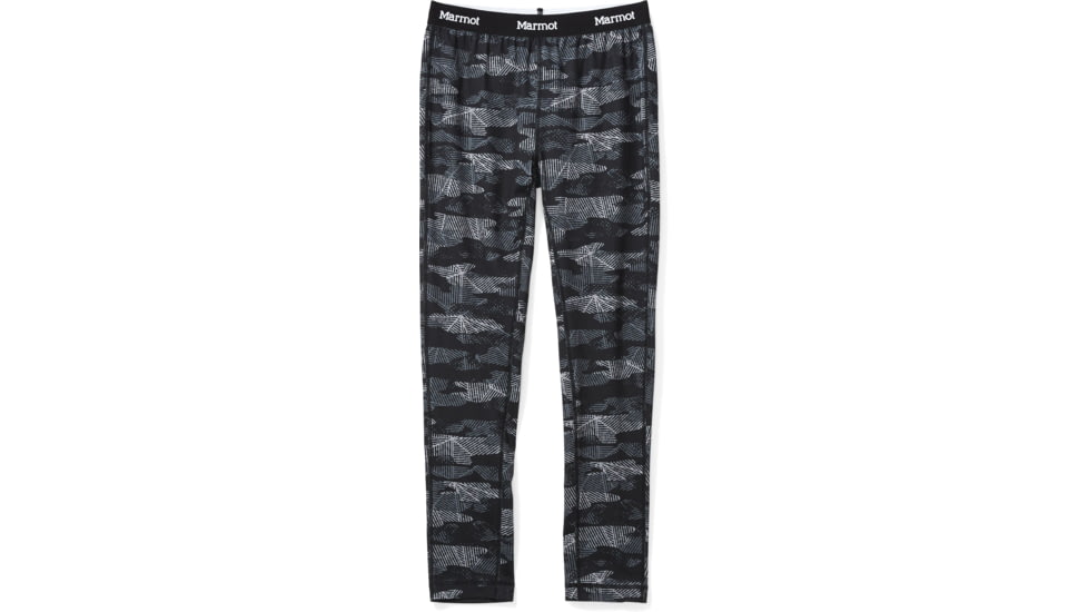 Marmot Midweight Harrier Tight - Boys, Black Haze Camo, Large, 10490-860-L