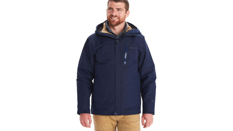 Marmot Minimalist GORE-TEX Component Jacket - Mens, Arctic Navy/Shetland, Medium, 31530-20701-M