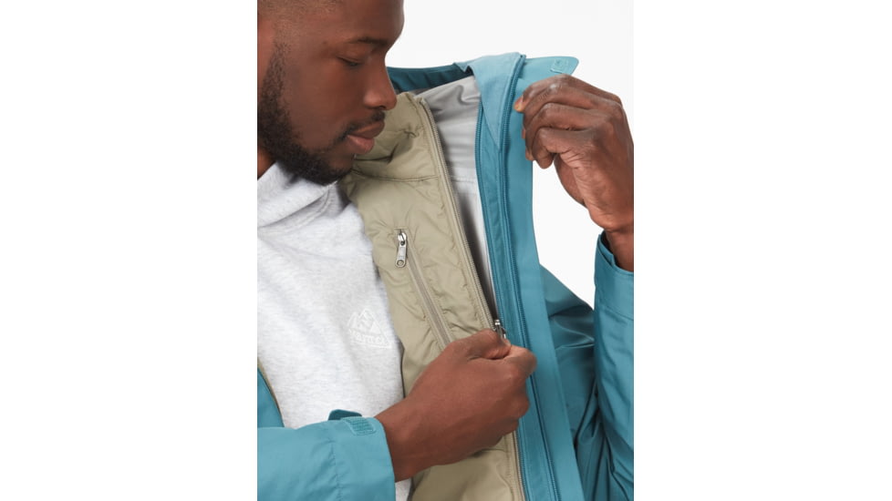 Marmot Minimalist GORE-TEX Component Jacket - Mens, Moon River, Medium, 31530-1904-M