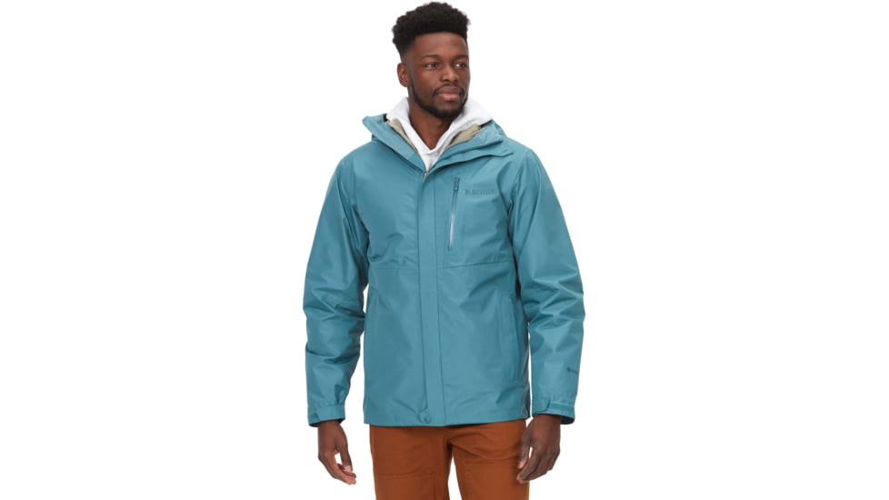 Marmot Minimalist GORE-TEX Component Jacket - Mens, Moon River, Medium, 31530-1904-M