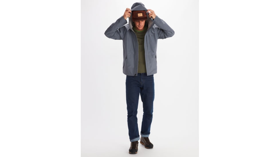 Marmot Minimalist GORE-TEX Jacket - Mens, Steel Onyx, Small, M12681-1515-S