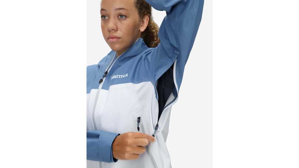 Marmot Minimalist Pertex Jacket - Womens, Rain Cloud/Vapor, S, M16066-24400S