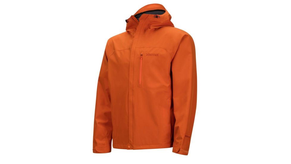 Marmot Minimalist Shell Jacket - Mens, Tangelo, Small 30380-9434-S