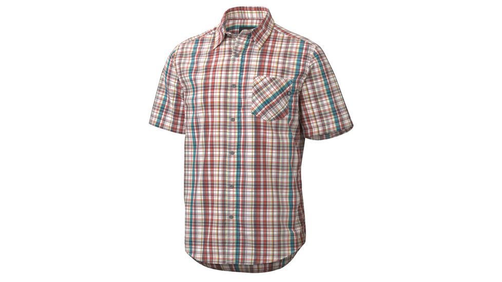 Marmot Mitchell Short Sleeve - Men's-Brick-Large