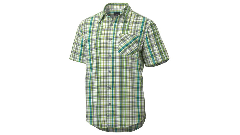 Marmot Mitchell Short Sleeve - Men's-Dark Clover-X-Large