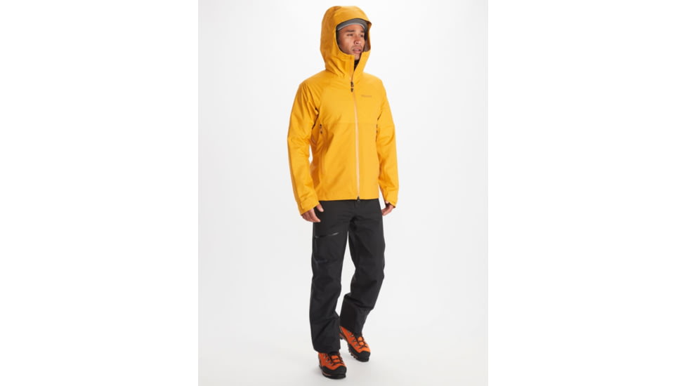 Marmot Mitre Peak GORE-TEX Jacket - Mens, Yellow Gold, Large, M12685-9472-L