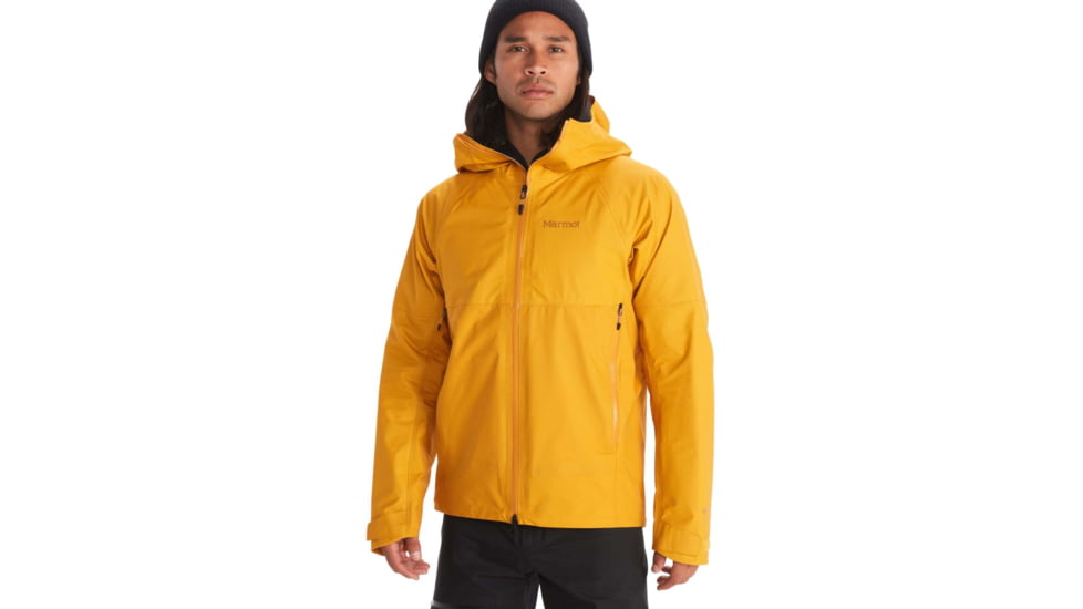 Marmot Mitre Peak GORE-TEX Jacket - Mens, Yellow Gold, Large, M12685-9472-L