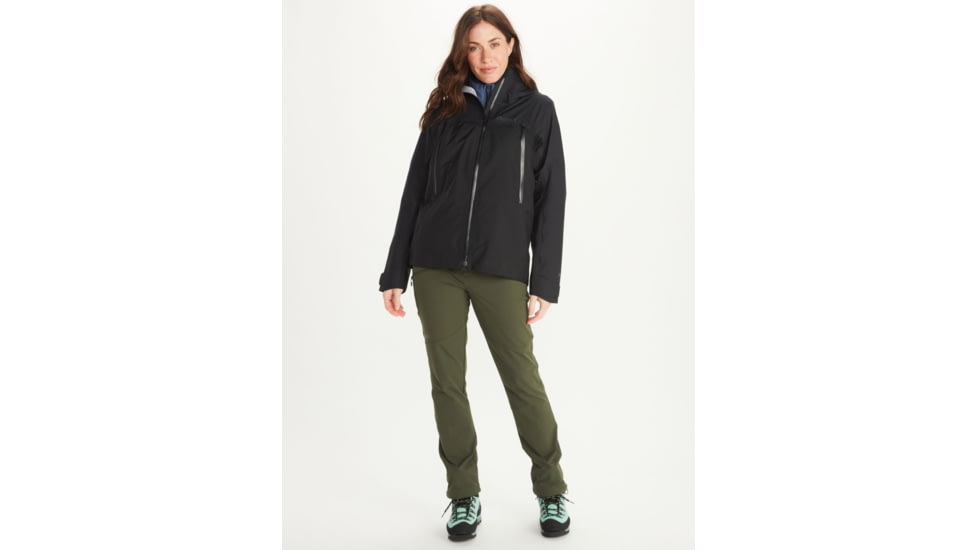 Marmot Mitre Peak Jacket - Womens, Black, Large, M12687-001-L