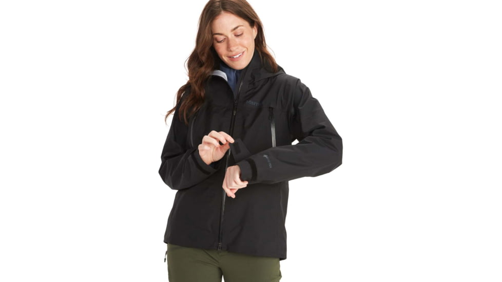 Marmot Mitre Peak Jacket - Womens, Black, Large, M12687-001-L