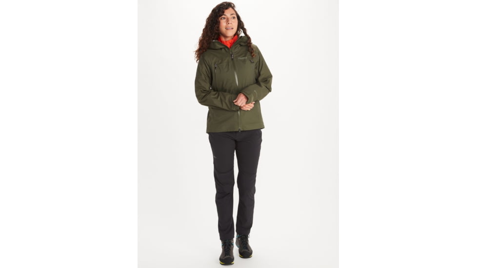 Marmot Mitre Peak Jacket - Womens, Nori, Large, M12687-4859-L
