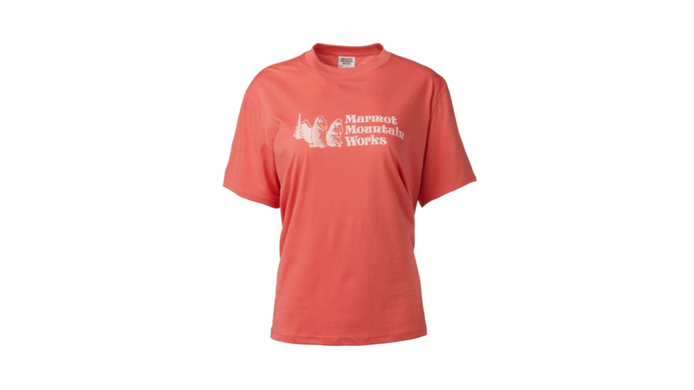 Marmot MMW Short Sleeve Tee - Women's, Grapefruit, Extra Small, M15694-9949-XS