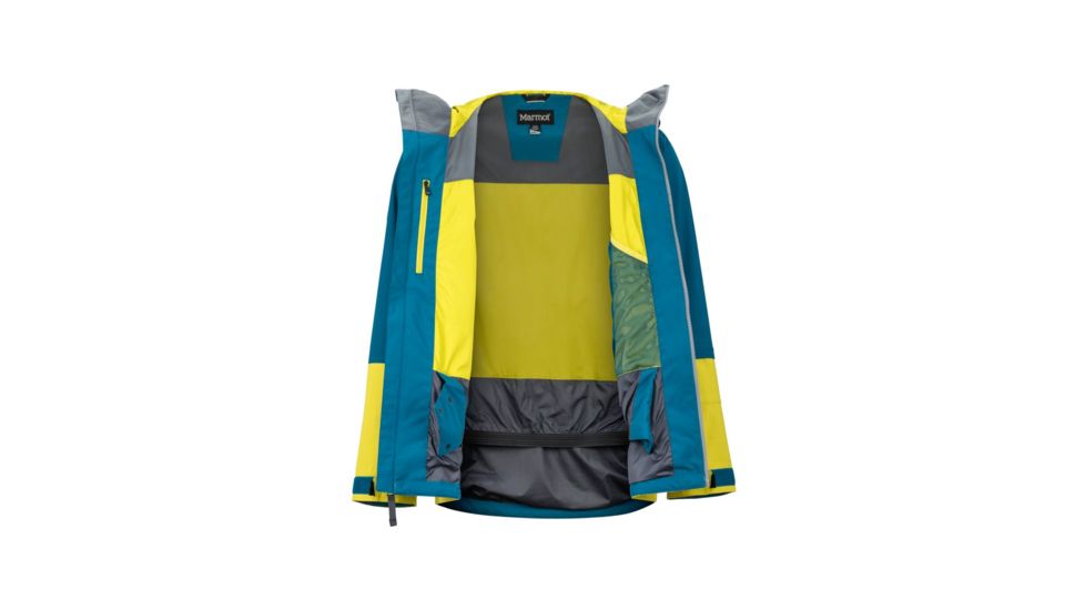 Marmot Moment Jacket - Mens, Moroccan Blue/Citronelle, Medium, 74860-MB/C-M-DEMO