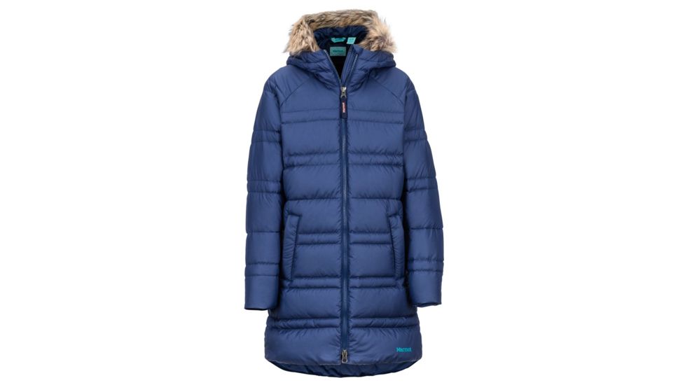 Marmot Montreaux 2.0 Coat - Girl's, Large, Arctic Navy, 79140-2975-L