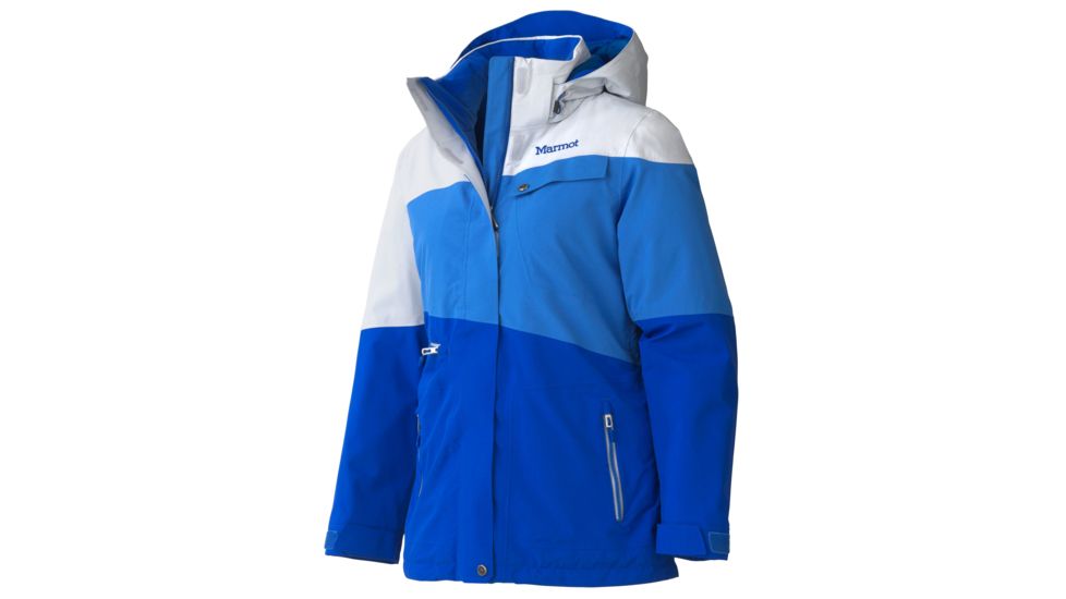Marmot Moonshot Jacket - Women's-Gem Blue/Silver-Large