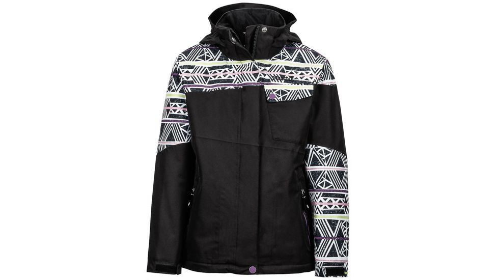 Marmot Moonstruck Jacket - Girl's-Black/Black Fusion-Large