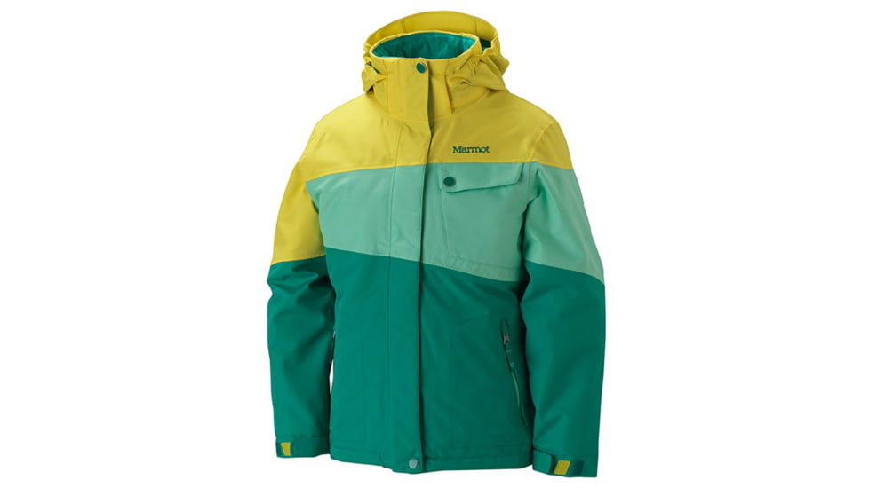 Marmot Moonstruck Jacket - Girl's-Gem Green/ Green Frost-Medium