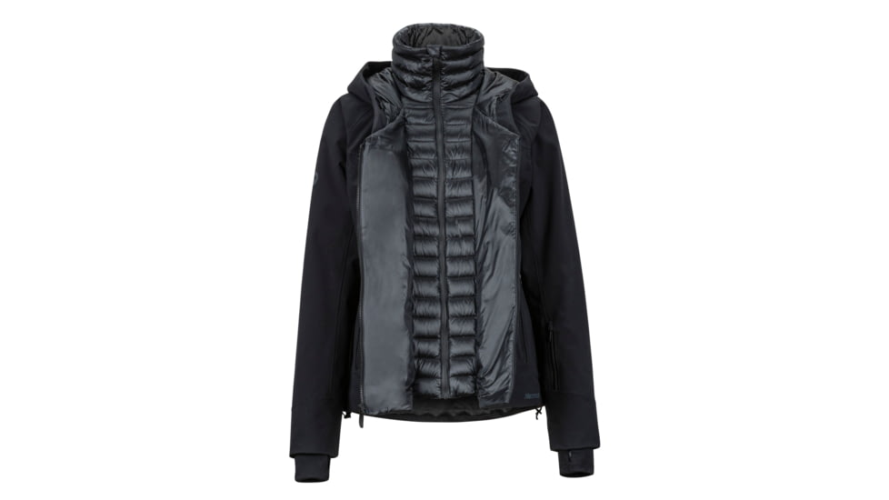 Marmot Moritz Jacket - Womens, Black, Large, 79650-001-L