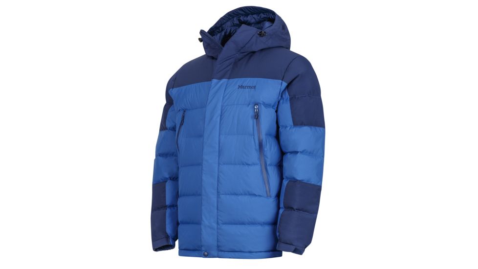 Marmot Mountain Down Jacket - Men's, Dark Cerulean/Arctic Navy, Large 71640-3691-L
