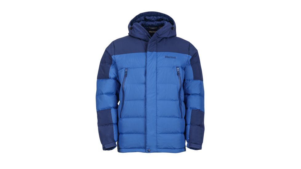 Marmot Mountain Down Jacket - Men's, Dark Cerulean/Arctic Navy, Large 71640-3691-L