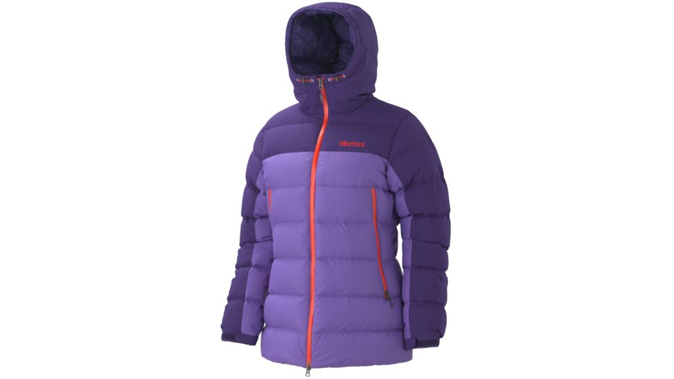 Marmot Mountain Down Jacket - Women's-Ultra Violet/Dark Violet-X-Large
