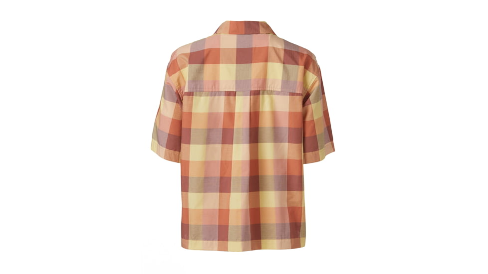 Marmot Muir Camp Novelty Short Sleeve - Womens, Sunburn Charlie Plaid, Small, M15348-23324-S