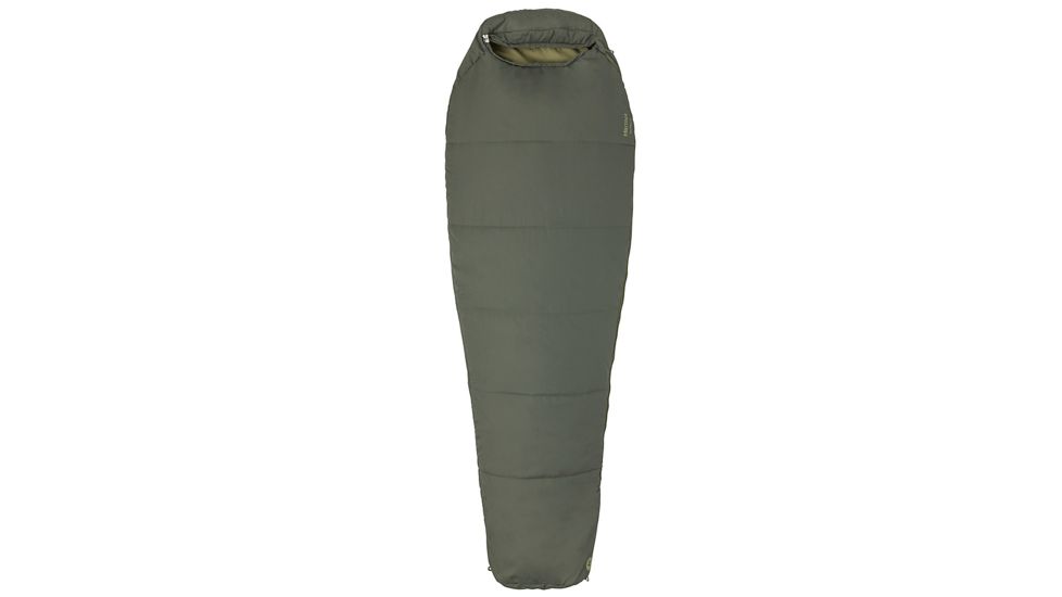 Marmot Nanowave 35 Sleeping Bag, Crocodile, Regular, Left Zip, 38840-4764-LZ